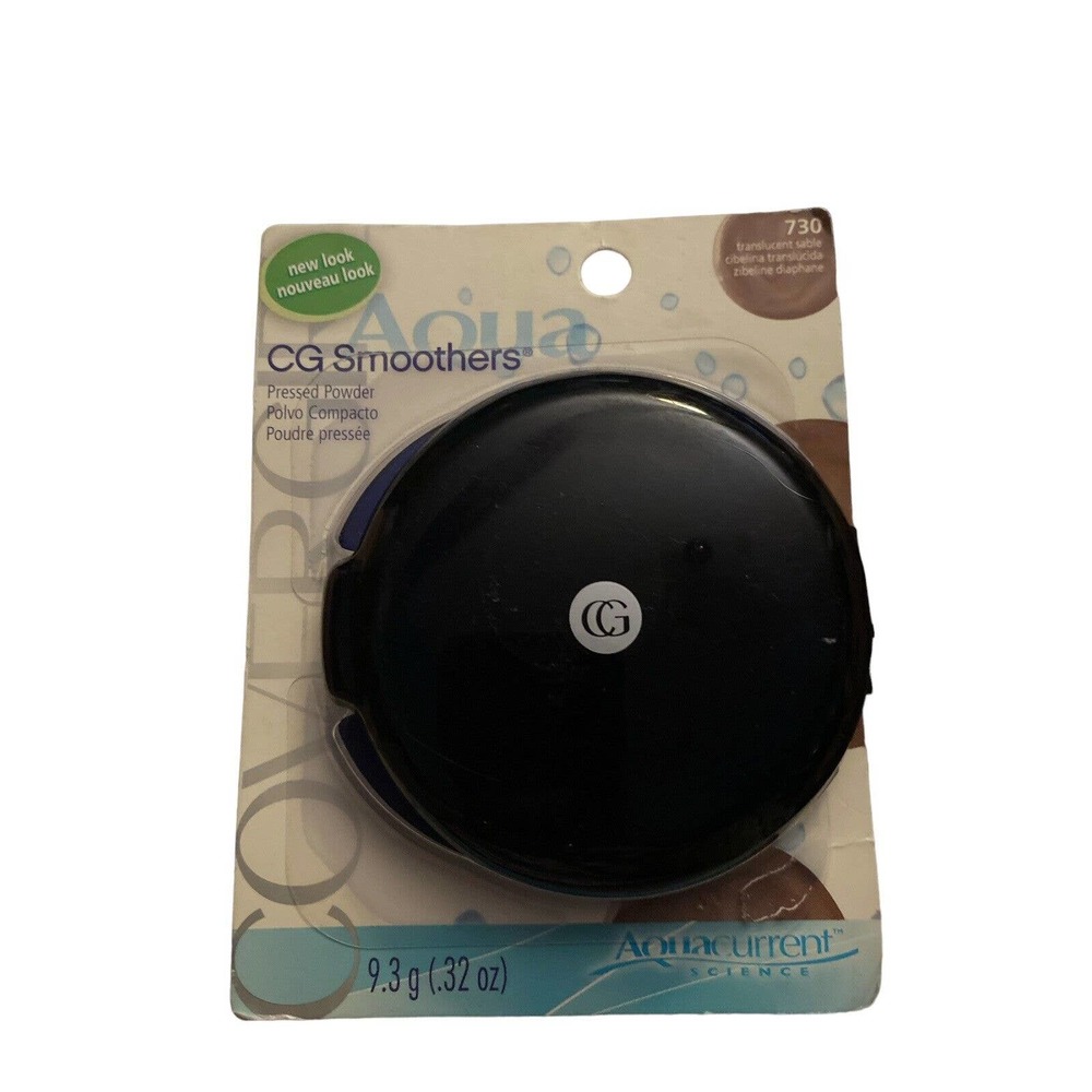 cover girl CG smoother pressed powder 730 translucent Sable (ORIGINAL FORMULA )